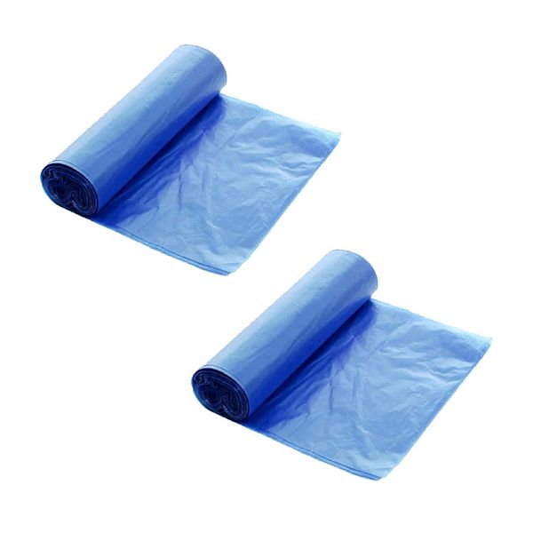 56X66Cm - 125 Liners - Blue - 2 Pack image
