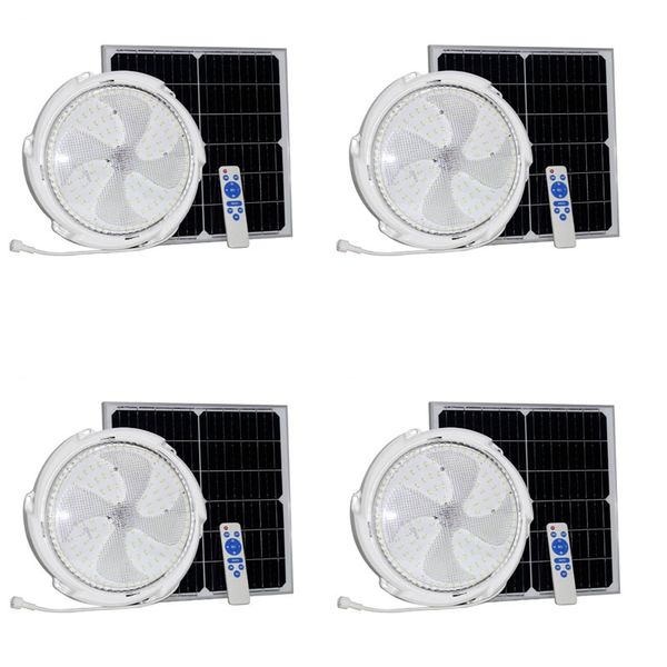 Set of 4 60W LED Solar Ceiling Light