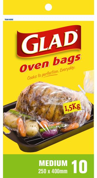 GLAD Oven Bags 10's