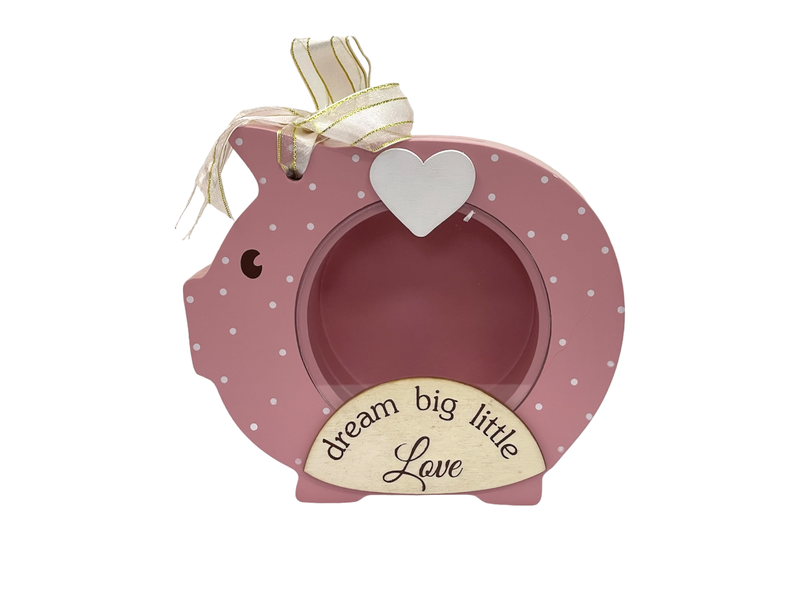 Dream Big Little Love Piggy Bank Money Box