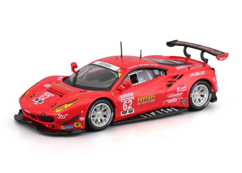 Bburago 1/43 Ferrari 488 GTE 2017 (10cm Long)