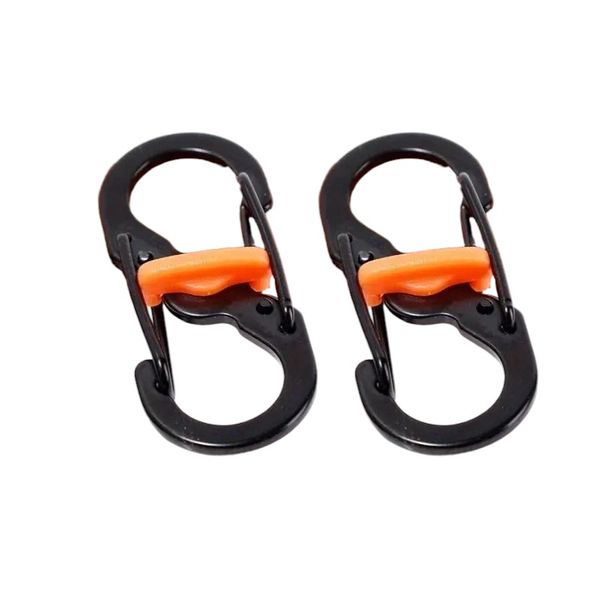 2 Pieces Anti-Theft Keychain Hooks With Lock