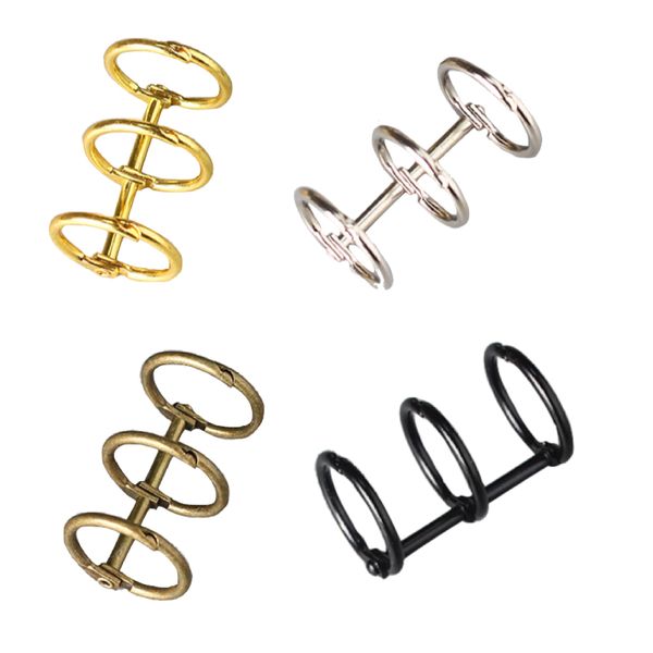 Home Office Assorted Book Binding Rings Set of 4 (4x2cm)