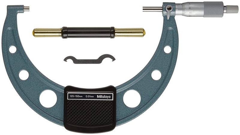 Mitutoyo Outside Micrometer 125-150mm x 0.01mm