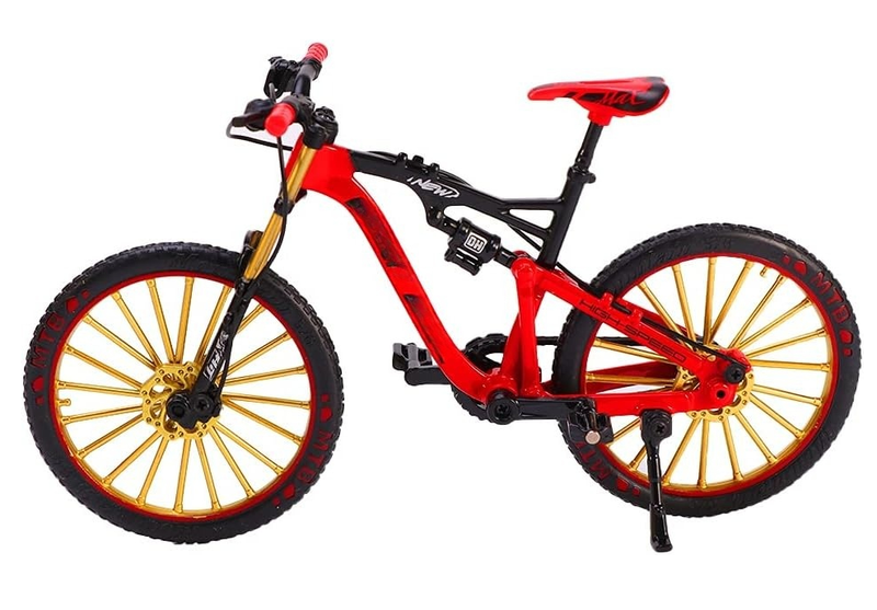Mini Finger Bike 1:10 Finger Mountain Bikes Miniature Metal Toy Collection