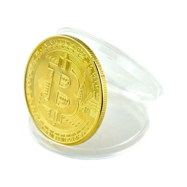 Bitcoin - Gold Plated Collectible Coin 2.0