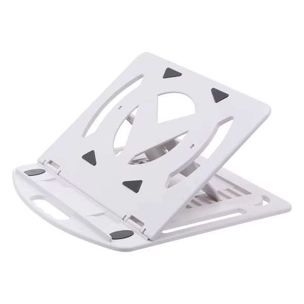 Laptop Stand Rotating Rack Plastic Heat Sink Base with Mobile Phone Holder