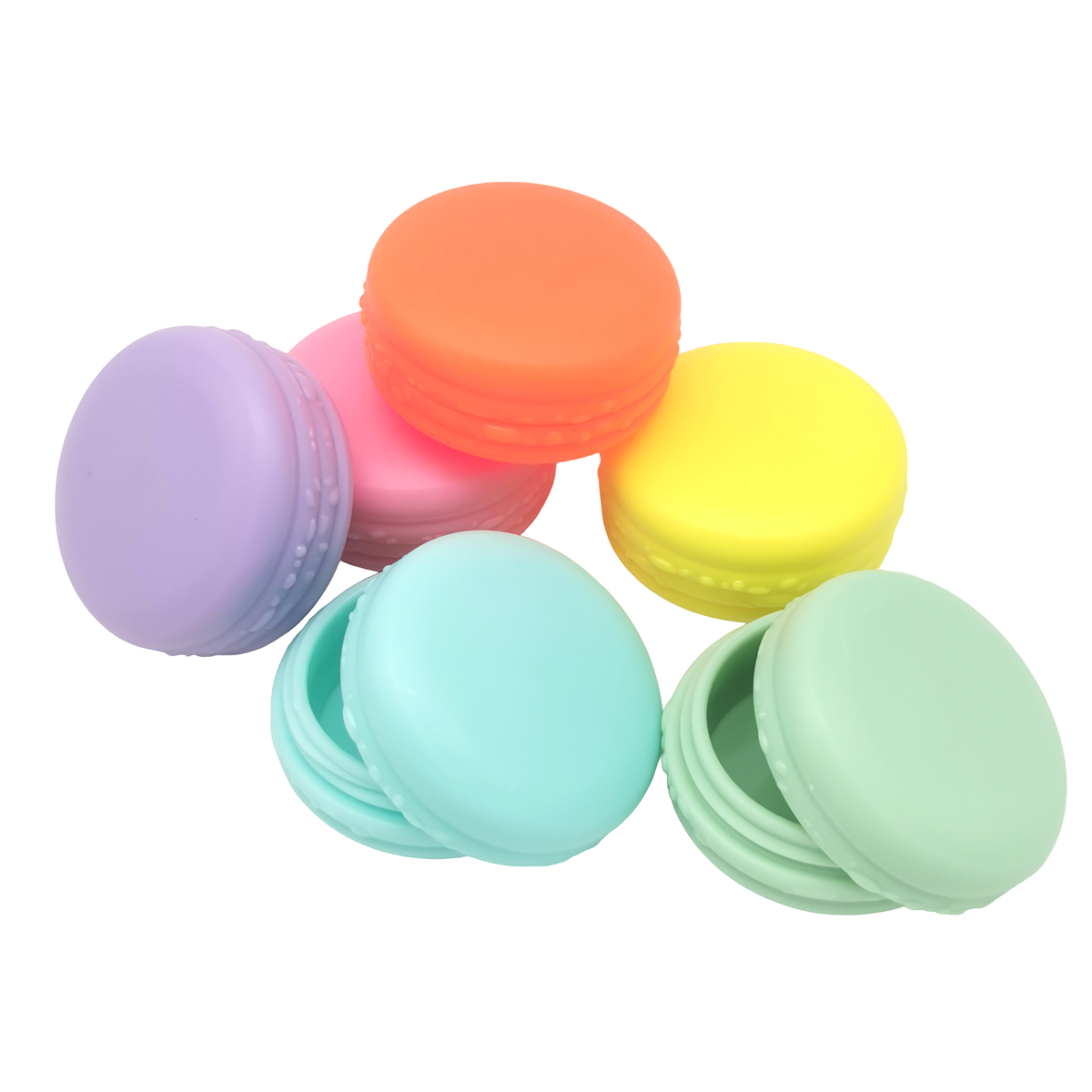 Macaron Decanting Mini Storage Travel Containers (10g x 6)