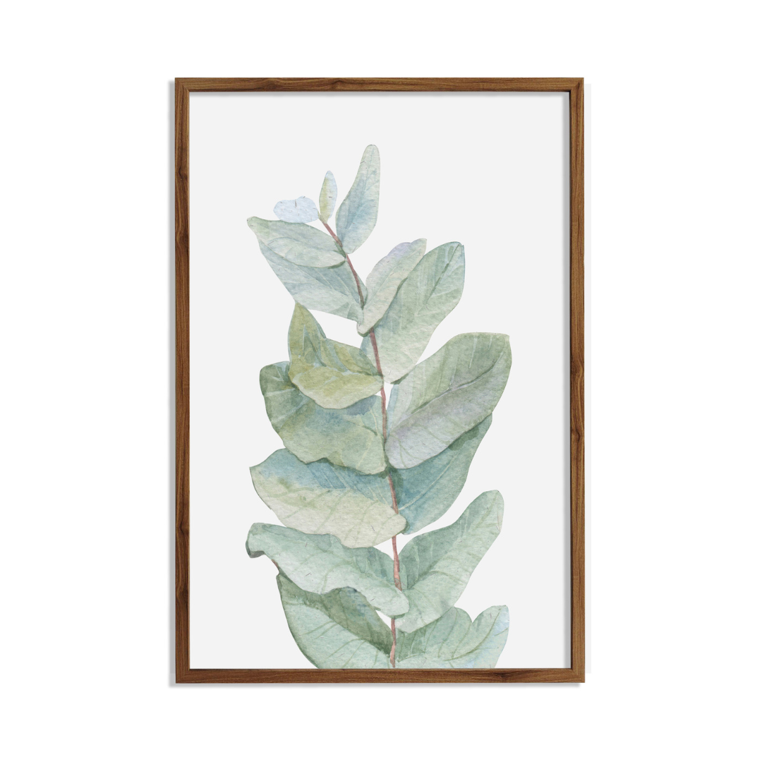 George & Mason - Canvas Botanical Leaves Print