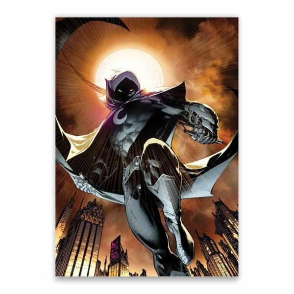 Moon Knight In The City Poster - A1