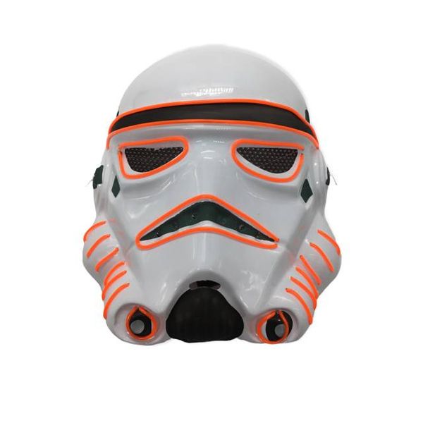Star Wars Storm Trooper Orange Light Up Mask