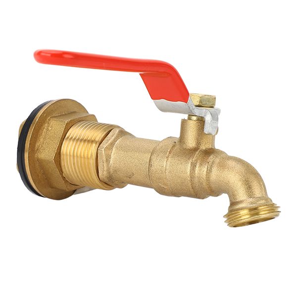 Quarter Turn Ball Valve for Rain Barrel Spigot