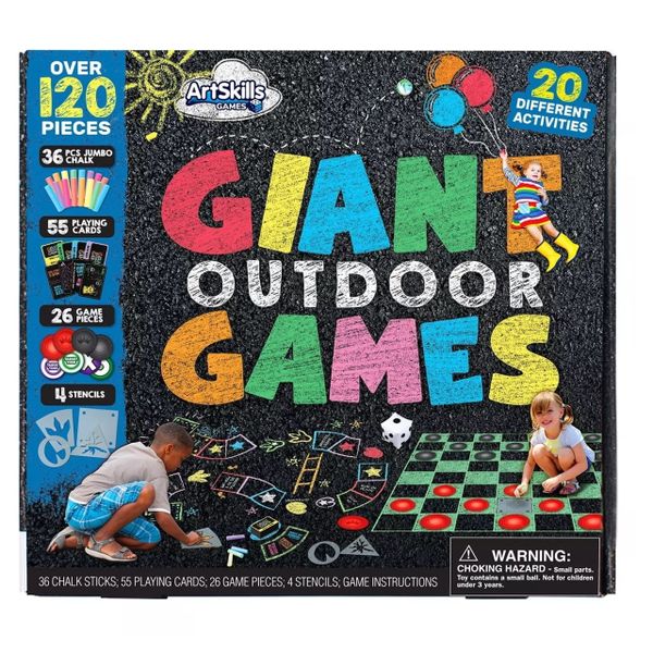 ArtSkills Giant Outdoor Games - 20 Activities