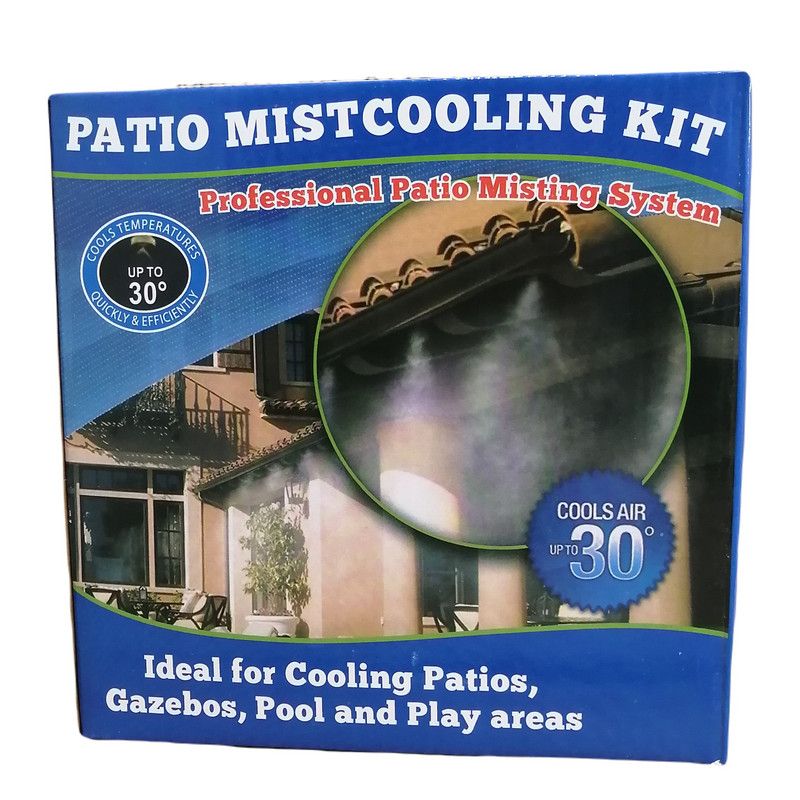 Patio Mist Cooling Kit Cools Air Up To 30 Degree Shop Today. Get it