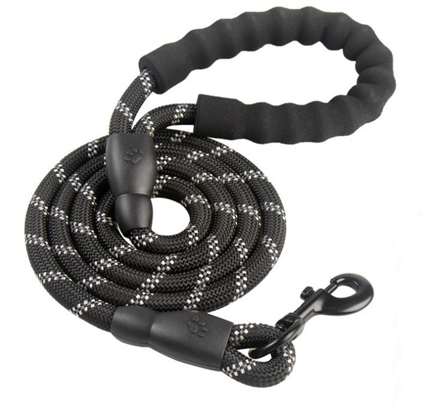 Premium, Robust Dog Leash/Lead - Extra-Thick Rope, Comfort-Grip Handle