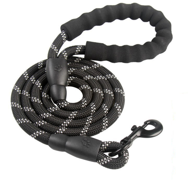 View of Premium, Robust Dog Leash/Lead - Extra-Thick Rope, Comfort-Grip Handle ...