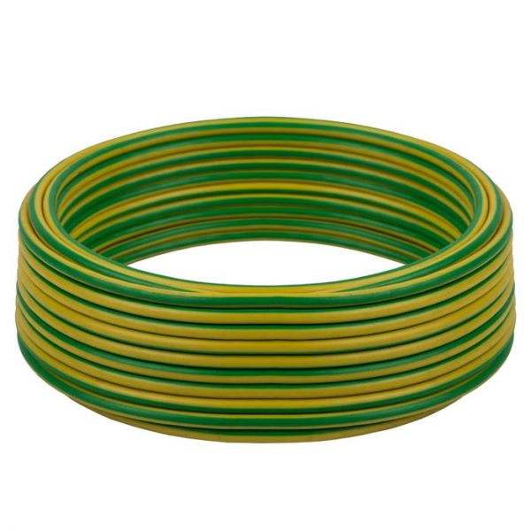 Bulk Pack 2 x Cable Electric Pvc 1.5mm Grn &amp; Yel 10m Pk