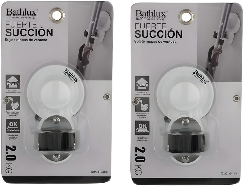 2 Self Adhesive Broom And Mop Holder