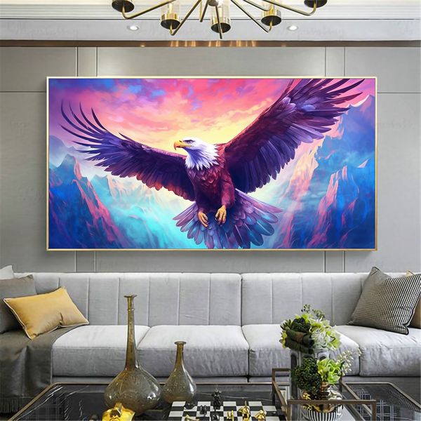 Canvas Wall Art - Eagle Majestic Sour - 0659