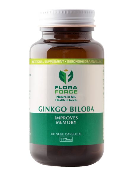 Flora Force Ginkgo Biloba - 60 Capsules