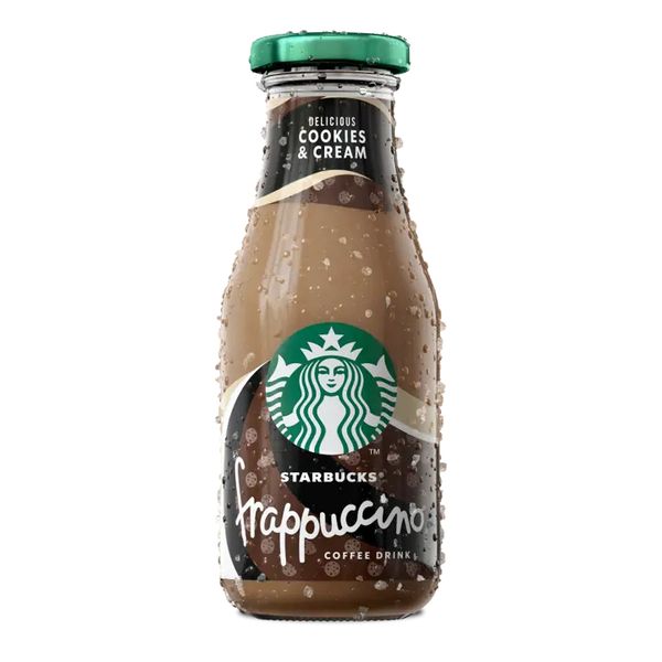 Starbucks Glass Cookies and Cream 250ml - Pack Of 8
