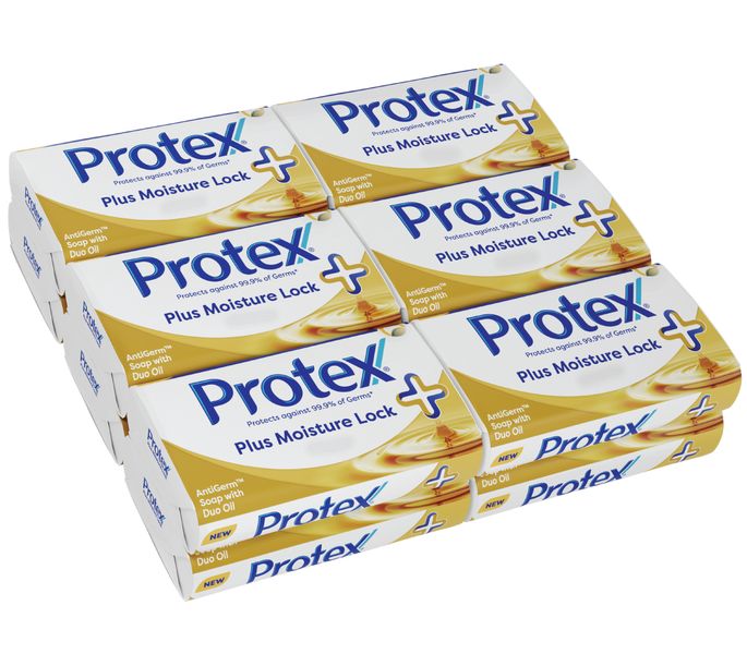 Protex Plus Moisture Lock Moisturising Antigerm Soap - Bulk Pack - 12x150g