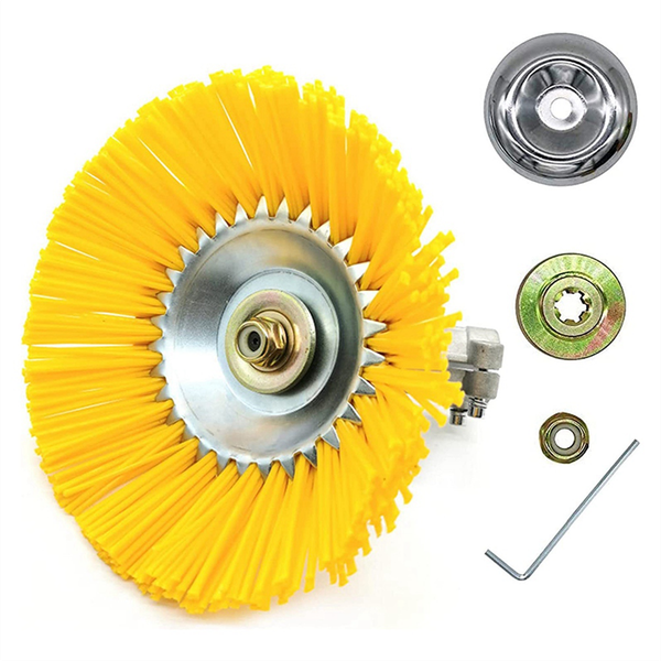 Lawn Mower Mowing Head Bowl-Shaped Brick Joint Weeding Disc Brush