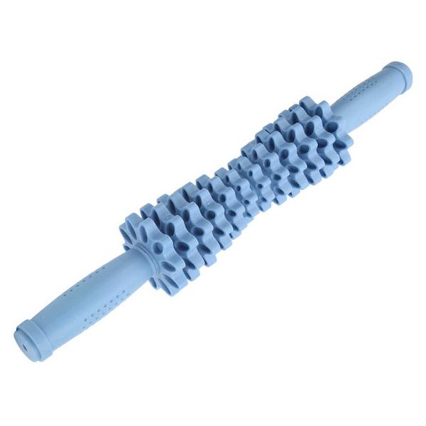 VolaFit - Deep Tissue Massage Roller Gear Yoga Stick - Light Blue