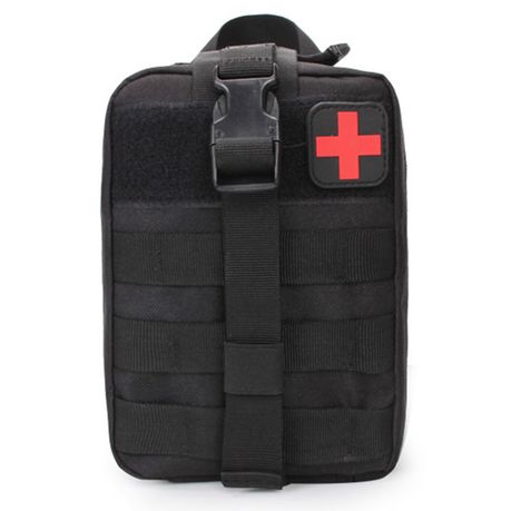 Outdoor First Aid Tactical Bag Black Shop Today. Get it Tomorrow