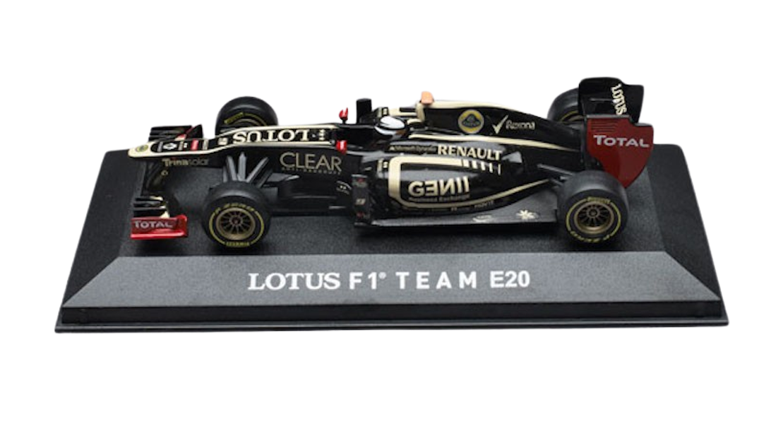 Lotus F1 Team E20 Race Car Romain Grosjean Collectors Model Car CC56402 ...