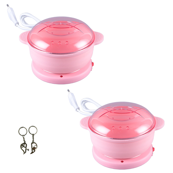 2 pieces Hot Wax Silicone Bowl Warmer - 400ml