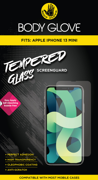 Body Glove iPhone 13 Mini Tempered Glass Screenguard