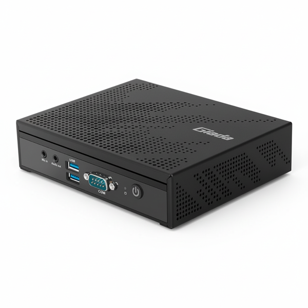 Giada Fanless Mini PC with Intel N6210, 4GB RAM, 64GB eMMC Storage
