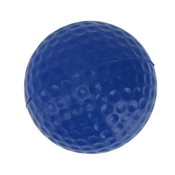 Outdoor Golf Practice Ball 42.5mm Blue PU Foam