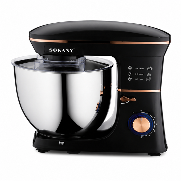11L Stand Mixer 1400W With 6 Speed For Baking And Dough Mixing