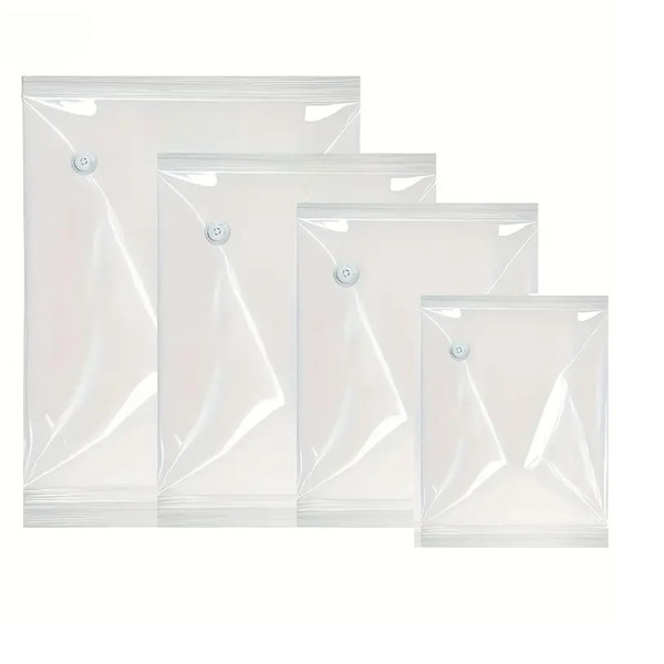 Bestby- 8 piece 3D-cube Vacuum Compression Storage Bags for Bedding/Clothes