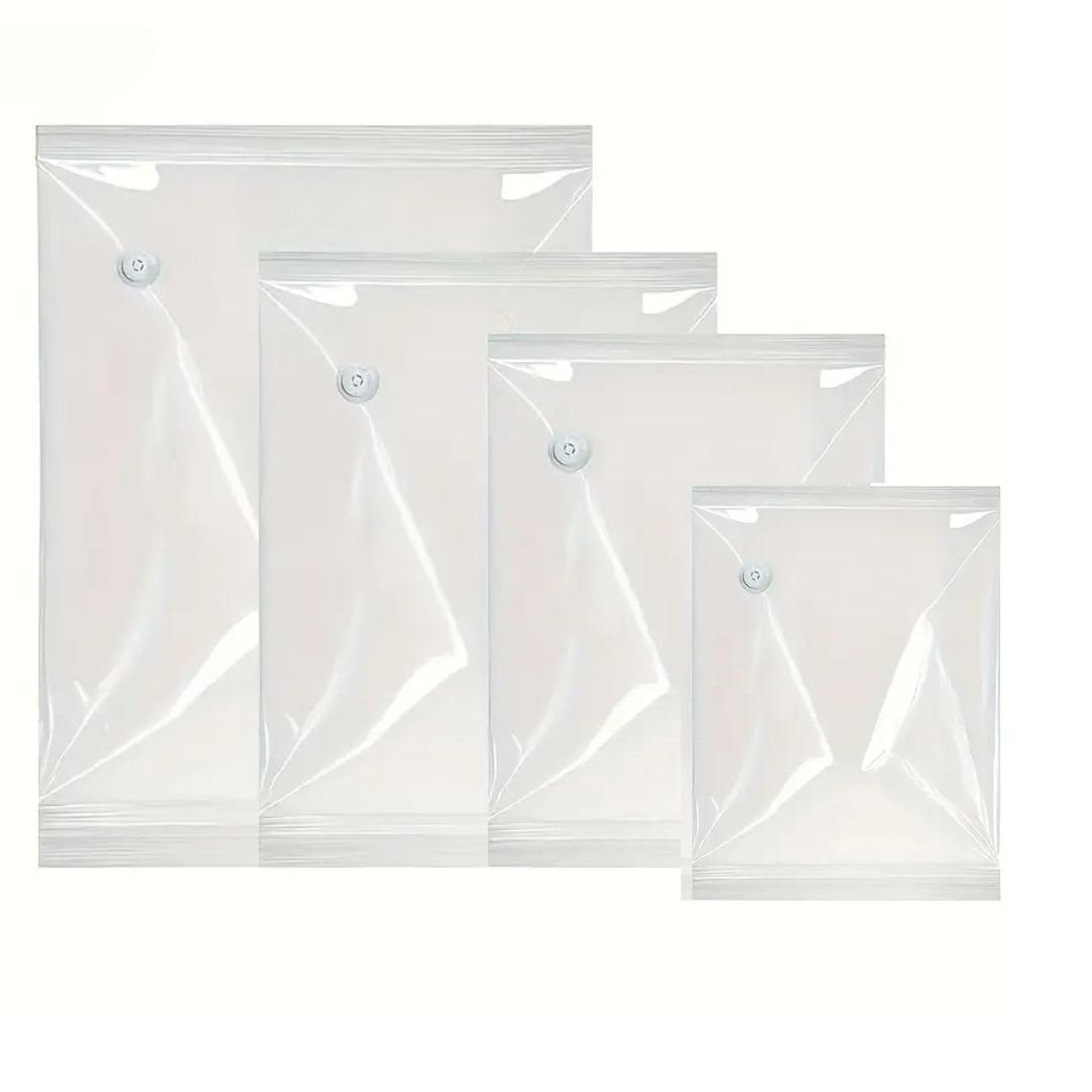 Bestby- 8 piece 3D-cube Vacuum Compression Storage Bags for Bedding/Clothes