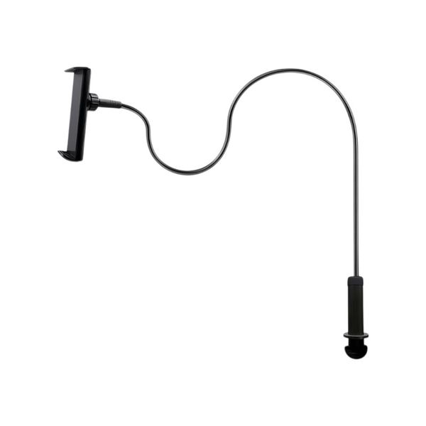 Flexible Long Arm Mobile Phone Stand - 1.28m - Black