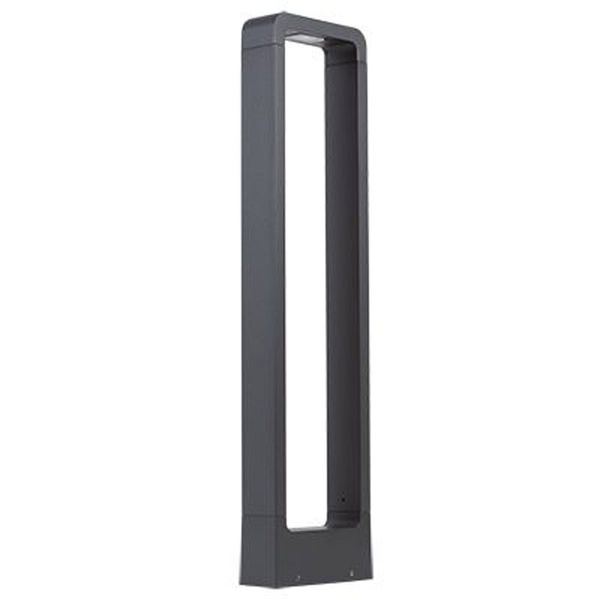 Bollard Aluminium Dark Grey LED 1x7w
