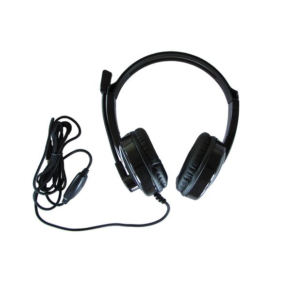 MECER Multimedia Stereo-Headset with Microphone - Black