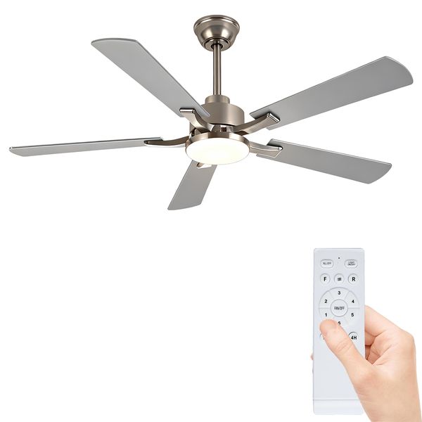 REDISSON Ceiling Fan with Lights, 3-Color Dimmable,42 Inch with Remote