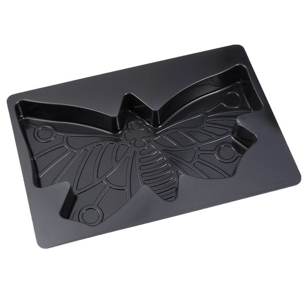 Garden Tool DIY Sturdy Concrete Moths Stepping Stone ABS Moth Mould (45cm)