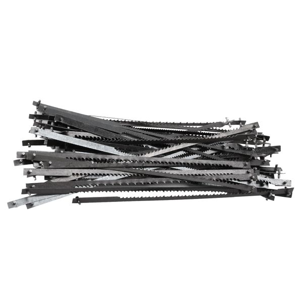 48Pcs 4 Inch 105mm Pinned Scroll Saw Blades Wood for Dremel Moto Saw