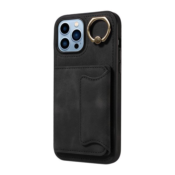 Flip Card Wallet Phone Case Compatible With Apple iPhone 13 Pro Max