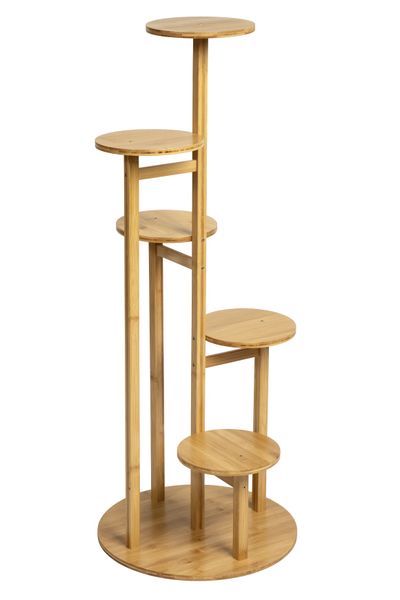 ECO Bamboo-Wood Plant Pot Stand - PPS-003,