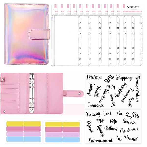 Budget Binder Set - Budget Binder with Cash Envelopes, Cash Organizer Money