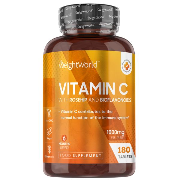 Vitamin C High Strength Complex Tablets 6 Month Supply