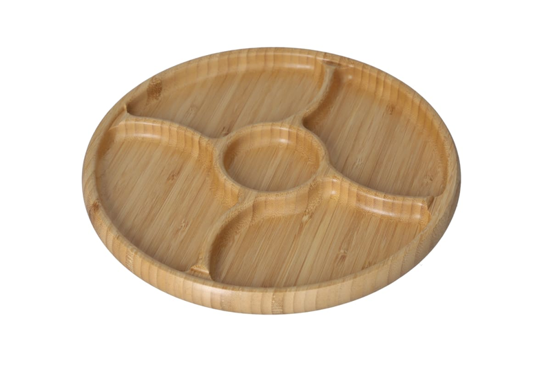 Bamboo 5 Grid Kings Platter
