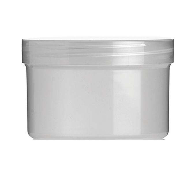 Ointment Jar 250g Clear Screw On Cap 10's