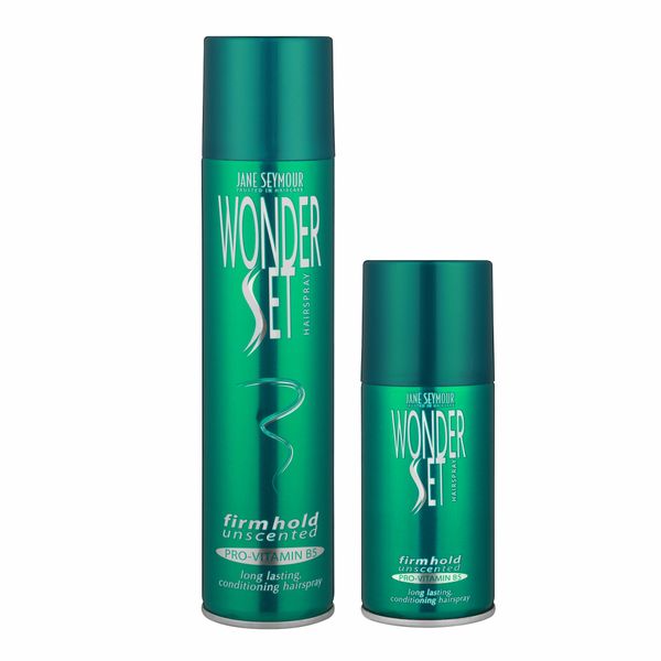 Jane Seymour Aerosol Bundle Pack Firm Unscented 300ml + Unscented 145ml